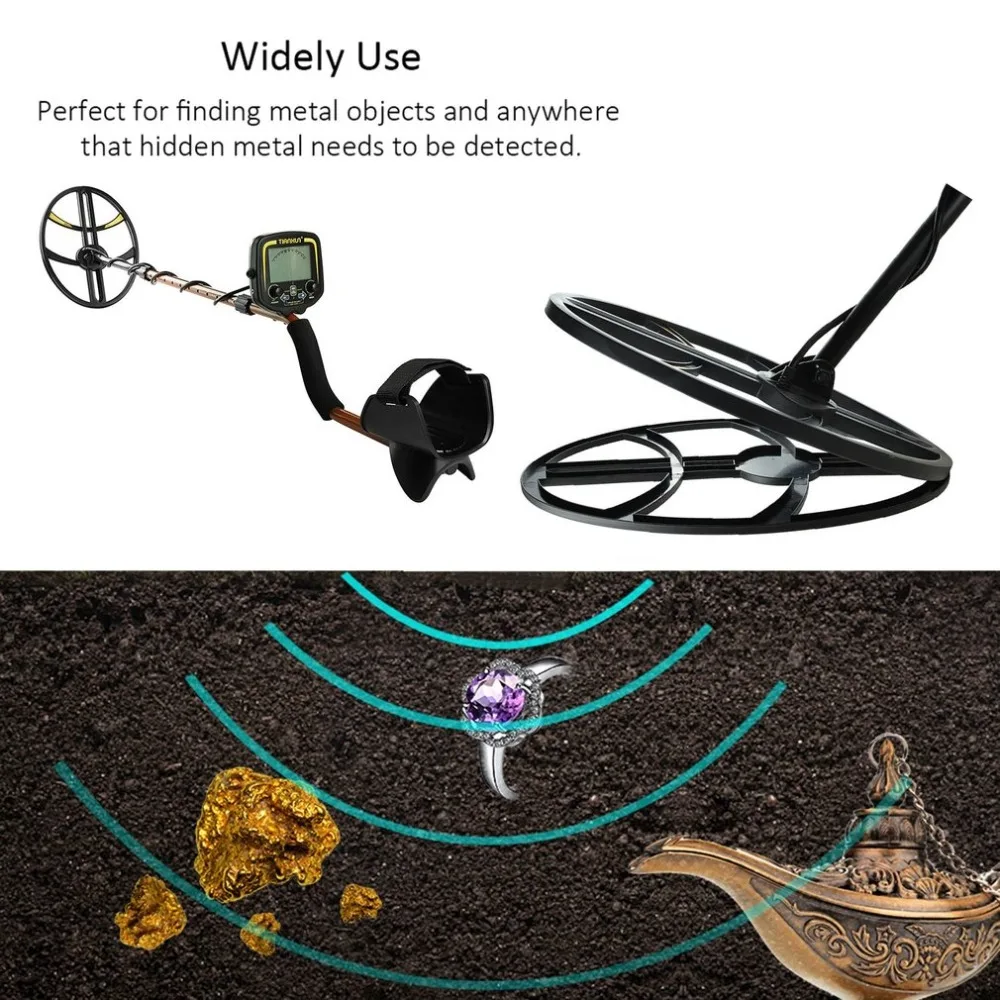 

Metal Detector Underground Beach Searching Machine Hine Coin Digger Sound Mode Game