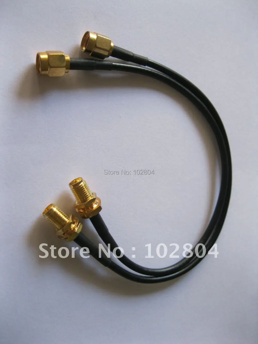 

20cm Antenna RP-SMA Coaxial Cable for WiFi Router Black 5 Pcs Per Lot