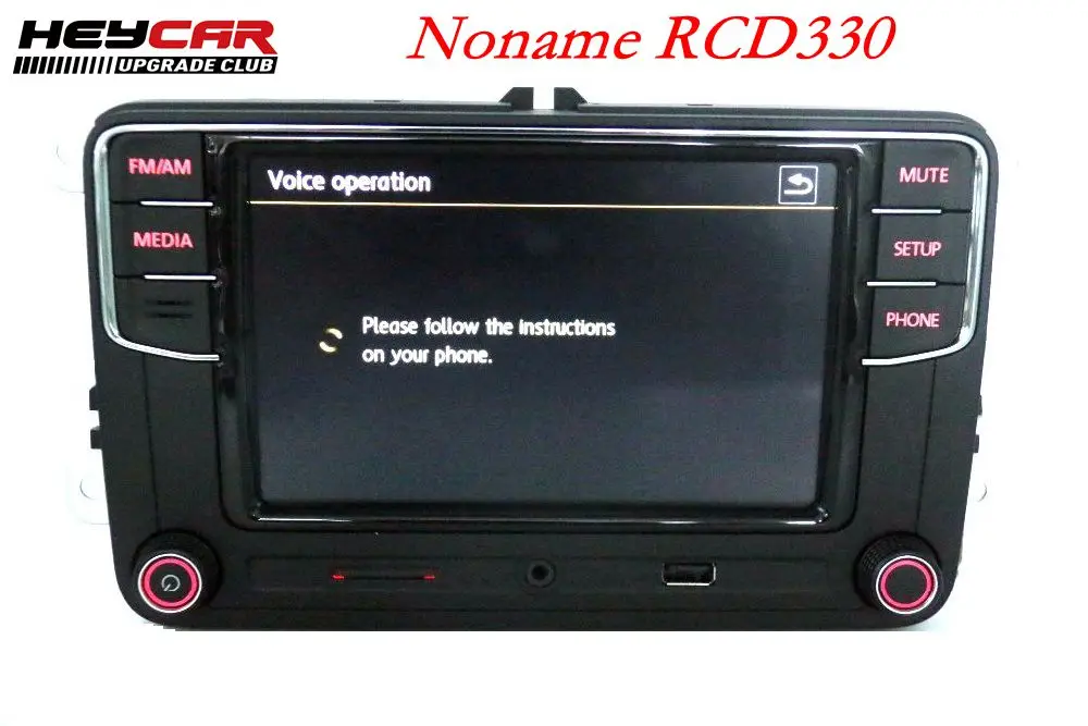 Noname RCD330 RCD330G Plus RCD510 RCN210 автомобиль 6," MIB UI радио для Golf 5 6 Jetta CC Tiguan Passat polo 6RD 035 187A