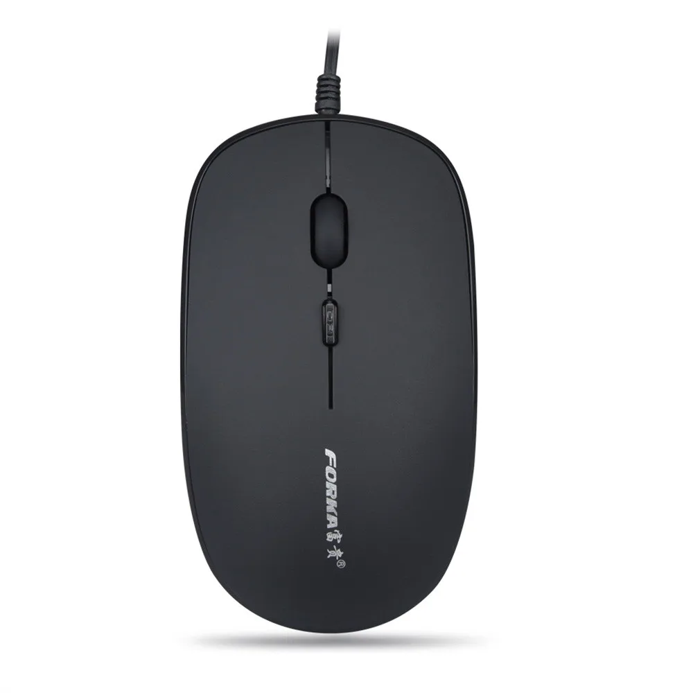 Adjustable1600 dpi 4 кнопки USB Проводная Бесшумная оптическая игровая мышь Мыши для ПК ноутбук компьютер# T2