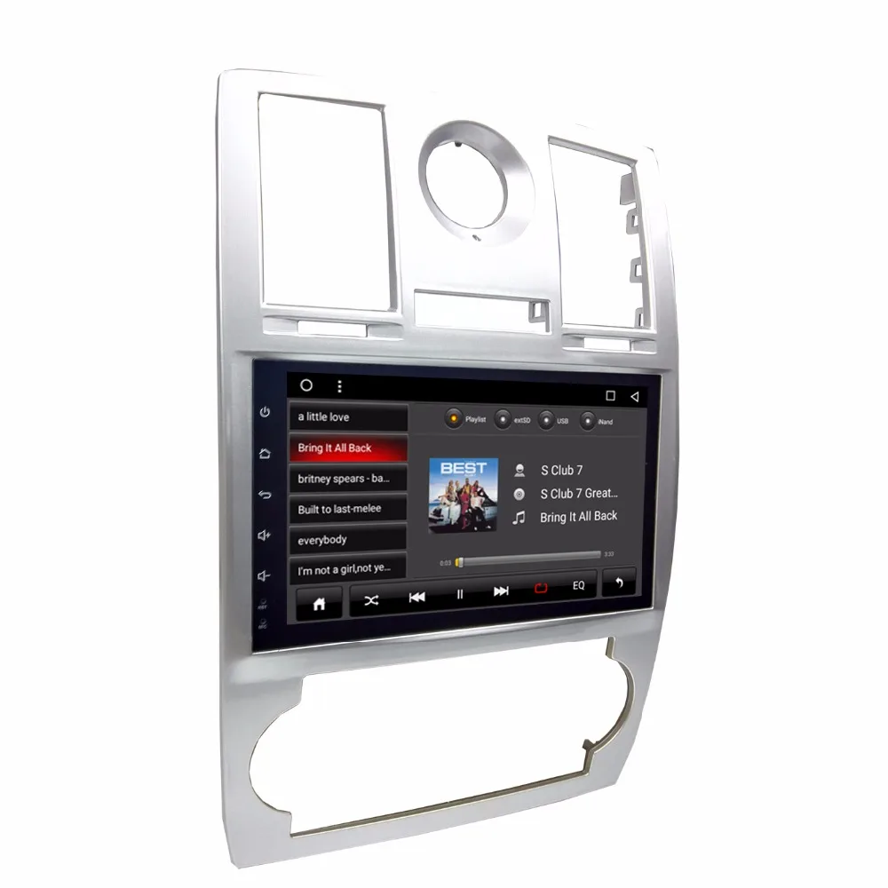 Cheap 9" Android 8.1 RAM 2G ROM 32G Car DVD for Chrysler 300C 2004 2011 Car Radio Multimedia Player GPS Navigation system head unit 2