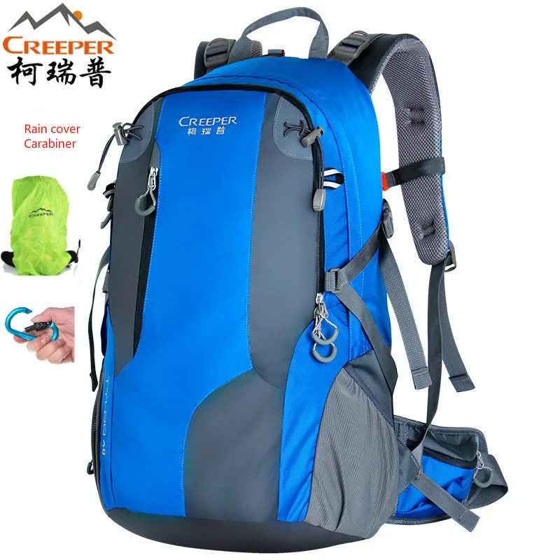

CREEPER outdoor mountaineering bag men and women 40L backpack high quality sports waterproof nylon backpack 50L