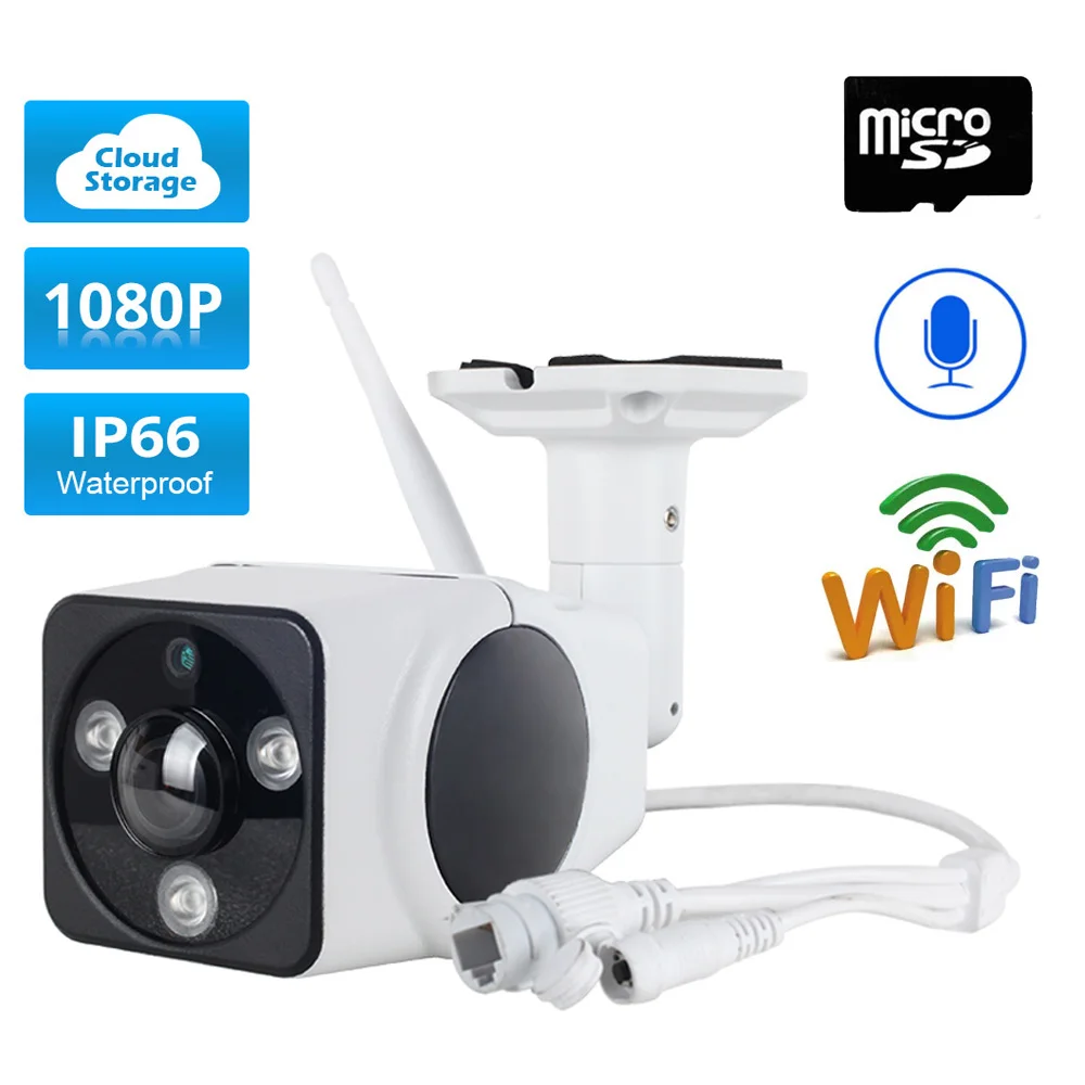 

Full HD 2MP 1080P Waterproof Wireless Outdoor WiFi IP Camera PTZ Surveillance Security Night Vision Cloud Storage CCTV Camera
