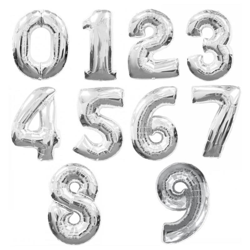32-inches-large-Gold-Silver-Number-Foil-Balloons-Digit-air-Ballons-Birthday-Party-Wedding-Decor-Air (2)