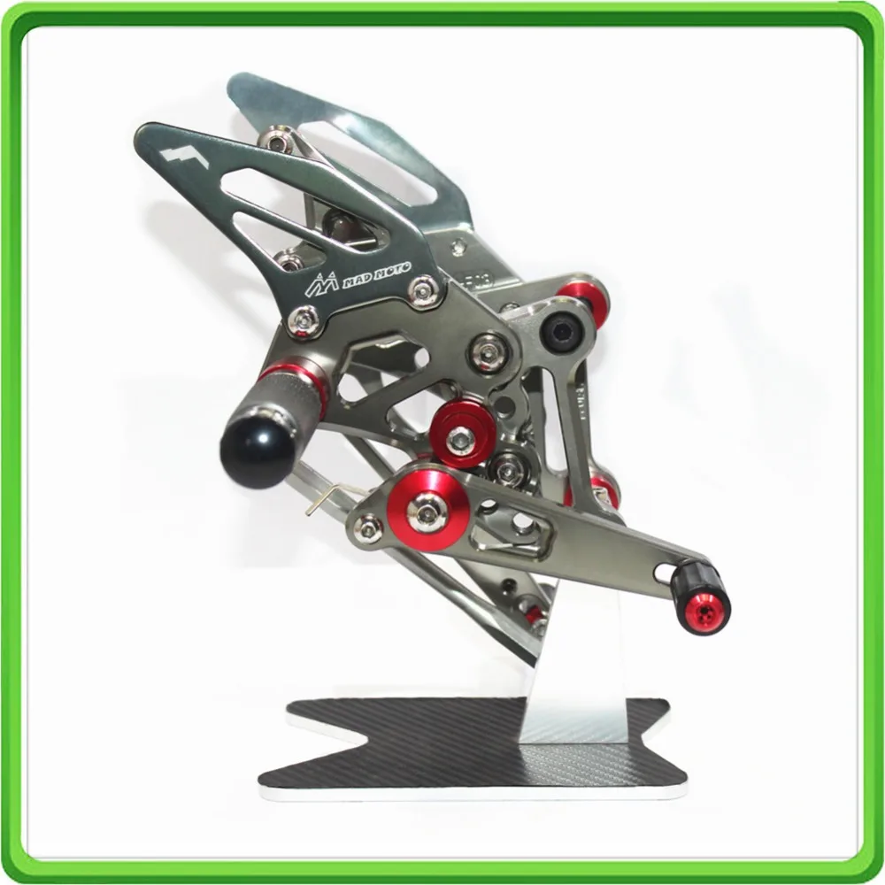 CNC Adjustable Rearsets Rear set sets Foot Rest Pegs Pedal for KTM 1290 SUPER DUKE R 2014 2015 2016 (41)