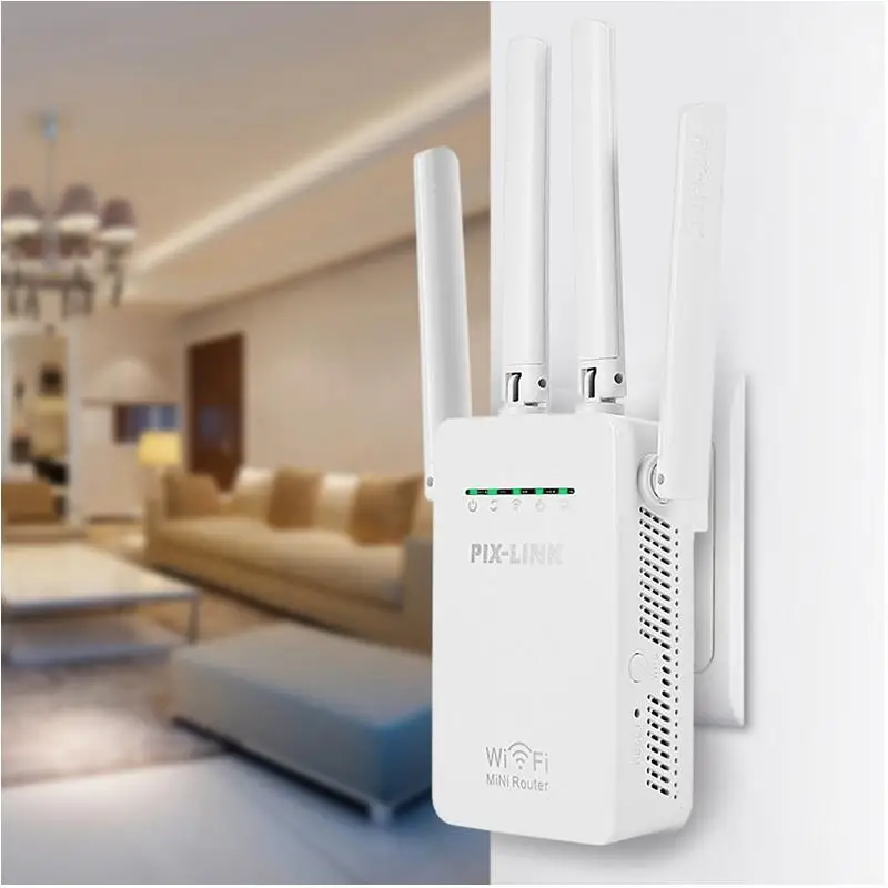 PIXLINK 300 Мбит/с WR09 Беспроводной Wi-fi маршрутизатор Ретранслятор Wi-Fi усилитель Extender домашней сети 802.11b/g/n RJ45 2 Порты Wilreless-N Wi-Fi