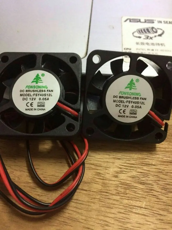 

DVR machine 4010 mute fan DC12VS oil 0.05A4200 turn 4 cm 4CM fan 40X40X10MM