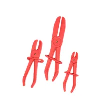 3 Stück Flexible Schlauchschelle Kit Linie Clamp Zange Set Brems Fuel Wasser Linie