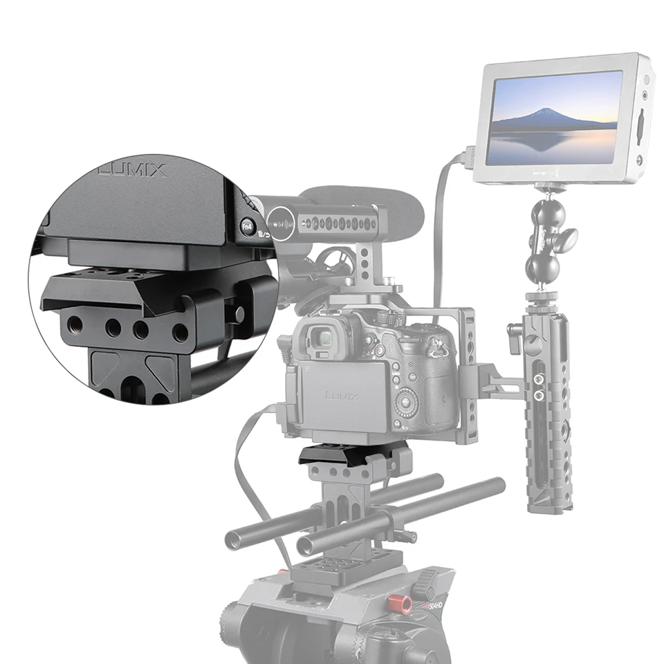 Камера SMALLRIG Quick Dovetail(Manfrotto) для Manfrotto 577501504701 для видеосъемки быстросъемная пластина 1280