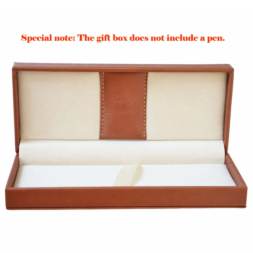 High Quality Jinhao Wood/leather /paper/bamboo Gift Box Pencil Case Snake Gift Box - Color: jinhao 163 box