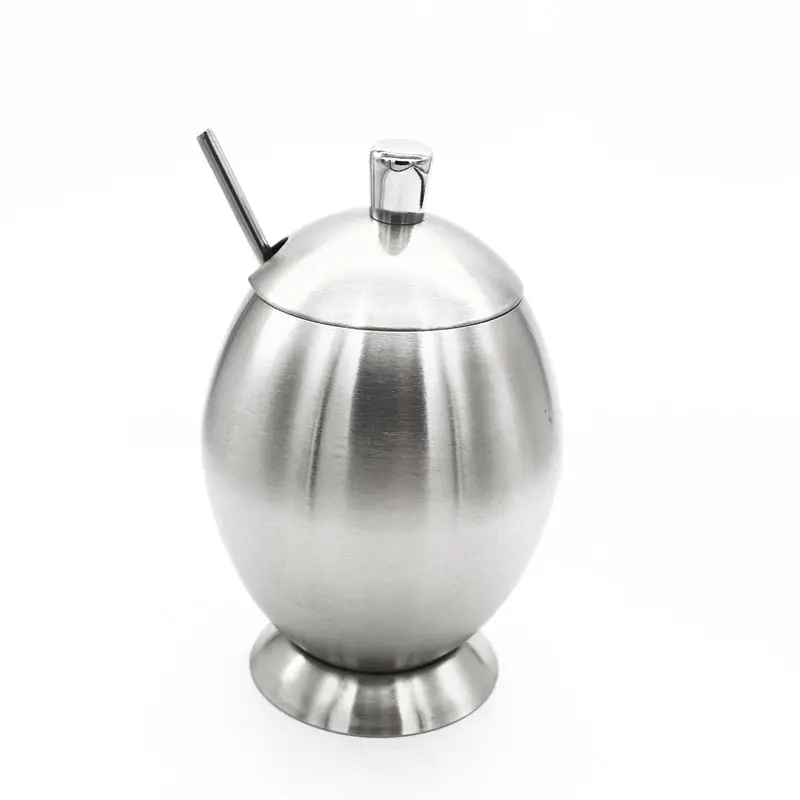 Buy Stainless Steel Sugar Bowl with Lid and Sugar