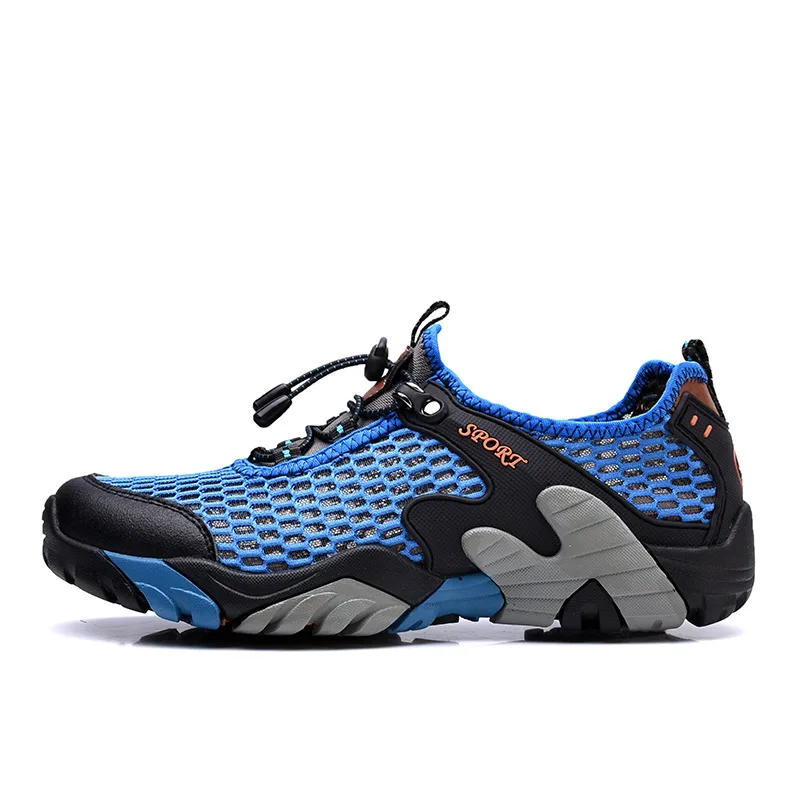 

Mesh breathable men's hiking shoes non-slip climbing mountaineering amphibious fishing outdoor quick-drying sneakers