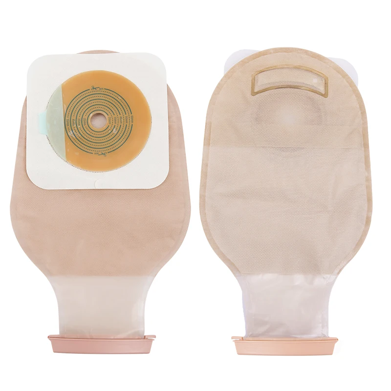 Cofoe 2/5/10 шт Ostomy Pouch Colostomy Bags 2 piece System Open Drainable Pouches Stoma Care with Baseplate|Калоприемник| |