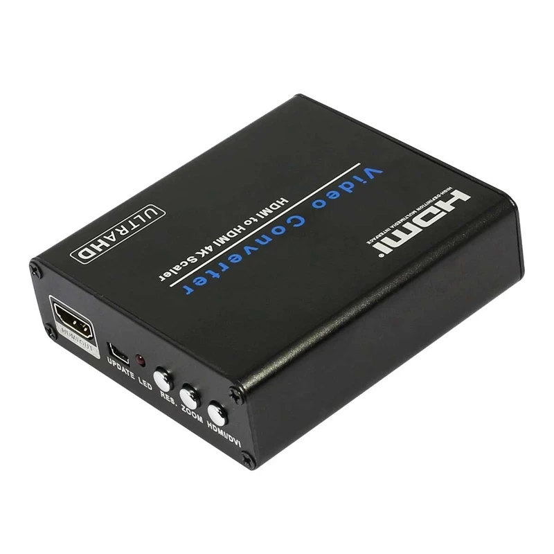 

Hdmi To Hdmi 4K Scaler Converter 4K X 2K Video Audio Converter Box For Dvd Set-Top Box Hdtv Projector