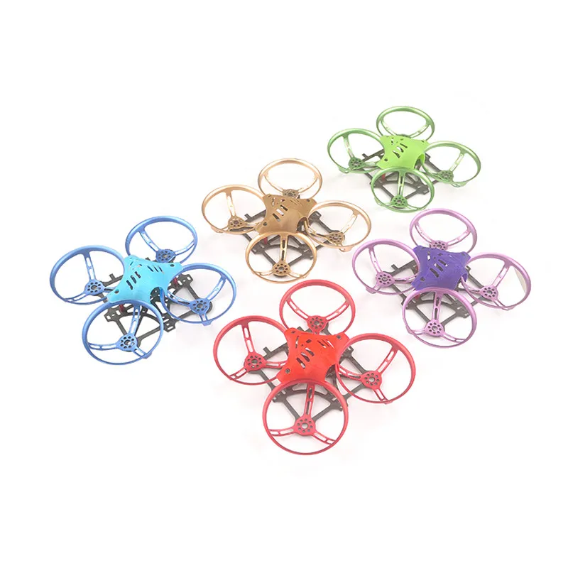 Happymodel Toad 88 Indoor Brushless 90mm Inductix Frame Aluminum Propeller Protective Cover for 1102 1103 Motor 2S 450mah Lipo (2)