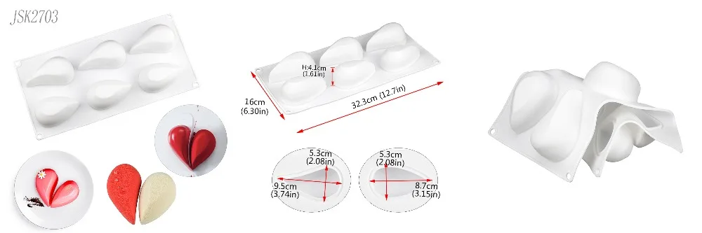 Silicone Cake Mold ToolsJSK2703