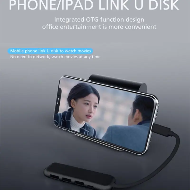 USB C концентратор тип C к USB 3,0 разветвитель для MacBook/MacBook Pro/samsung/huawei
