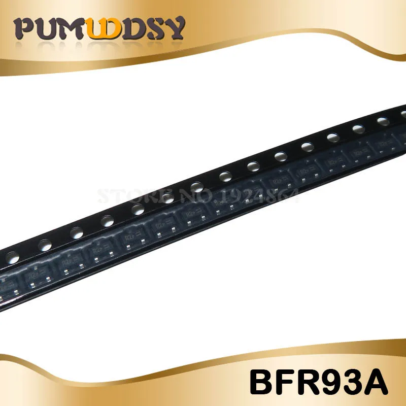 

50PCS BFR93A SOT23 BFR93 Radio frequency (RF) bipolar transistor NPN RF TRANSISTOR new original