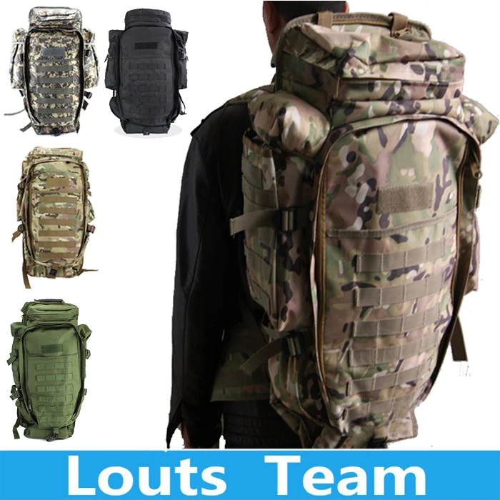 Men Women Military Tactical Hiking Rifle Bag Trekking Unisex Travel Camping Outdoor Sport Backpack Rucksacks Climbing Bags