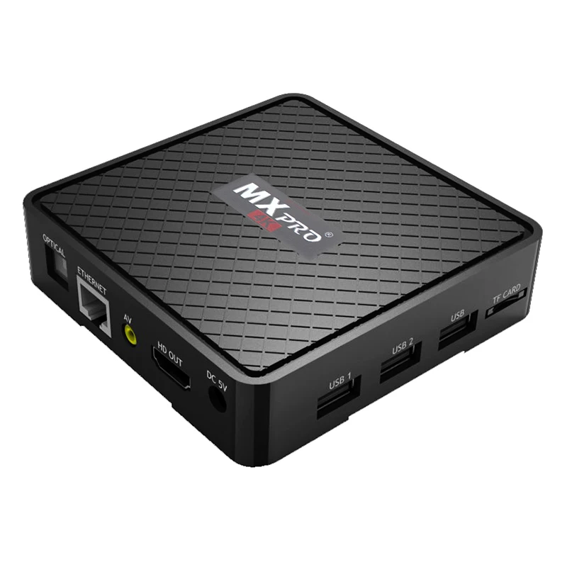 VHXSIN 5 PCS/LOT MX PRO fine quality 1GB RAM 8GB ROM android 7.0 tv box with user manual 2.4ghz wifi | Электроника