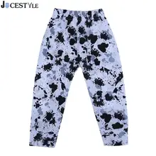Леггинсы для малышей брюки для маленьких мальчиков с героями мультфильмов штаны-шаровары детские леггинсы с принтом чернил/леопарда повседневные стильные штаны