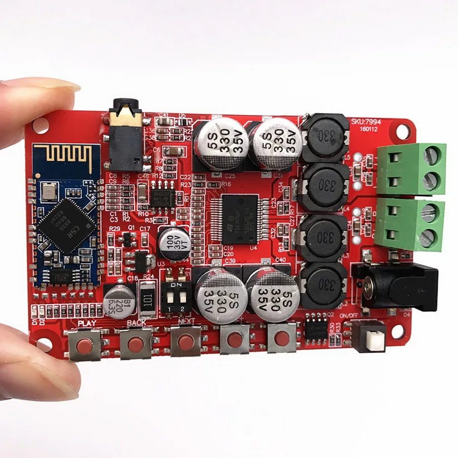 

10pcs TDA7492P 50W+50W Bluetooth 4.0 Wireless Digital Audio Receiver Amplifier Board