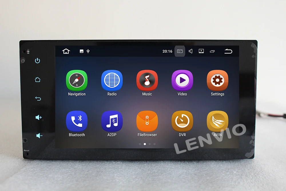 Perfect Lenvio IPS 2GB RAM 2 Din Android 7.1 CAR DVD Radio GPS Navigation player For Toyota Universal Tundra FJ Cruiser Sequoia Corolla 0