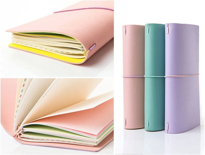 2015-2016 New Cute Doki Notebook Kawaii Agenda Planner Organizer Daily Week Planer stationery travlel Journal11