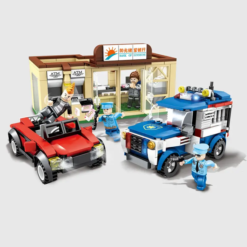 C Models Building toy Compatible with Lego C0601-0603 Police Station Blocks Toys Hobbies For Boys Girls Model Building Kits C Models Building toy Compatible with Lego C0601-0603 Police Station Blocks Toys Hobbies For Boys Girls Model Building Kits