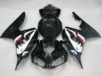 

Body Kits for Honda Cbr1000 RR 2006 - 2007 Black Shark Fairing Kits CBR1000 RR 2007 Plastic Fairings for Honda Cbr1000 RR 07