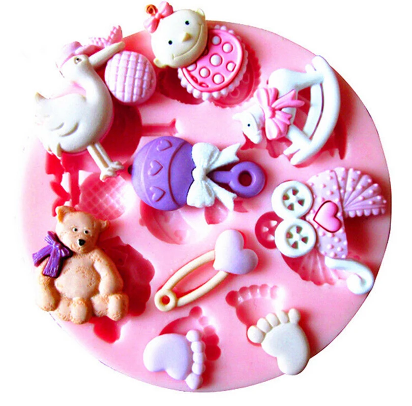 Силиконовая форма ангельские крылья для украшения торта|pastry decorating|silicone mold