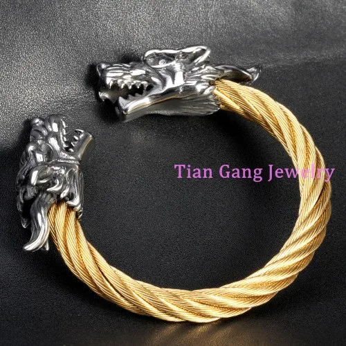 Men Fashion font b Jewelry b font font b Gold b font Twisted Chain font b