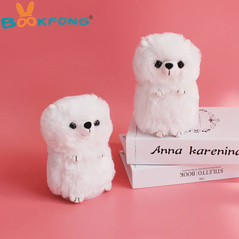 

15cm Lovely Talking White Bear Plush Toy Speak Talk Sound Record Repeat Polar Bear Stuffed Animal Toys Children Gifts