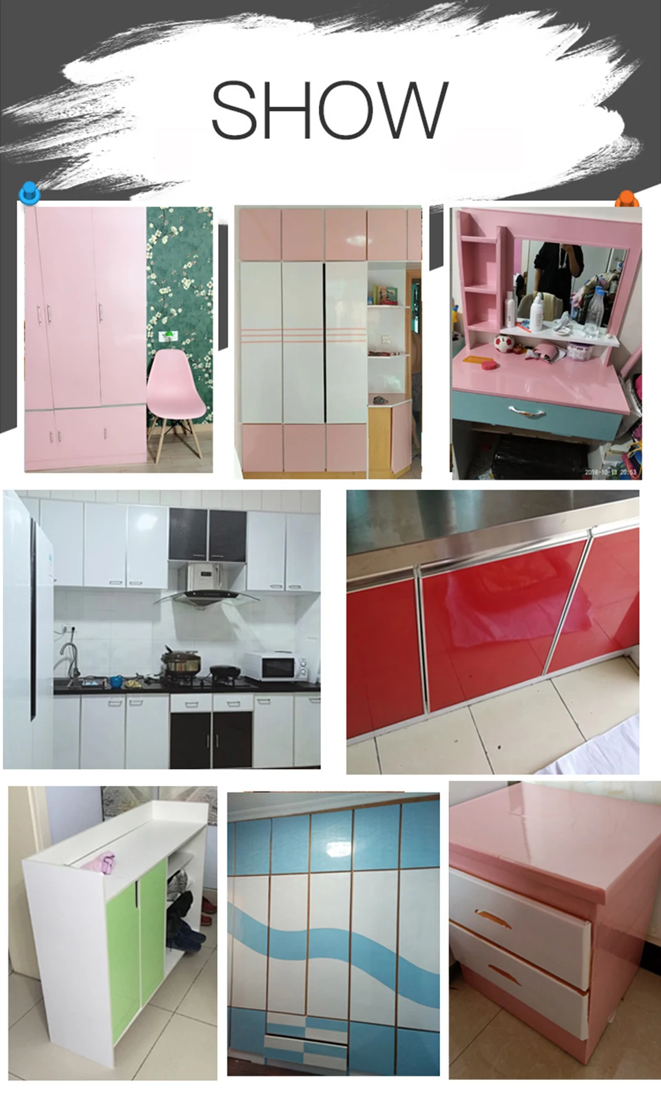 1M/2M Waterproof Marble Wallpaper Vinyl Self Adhesive Film Living Room Wall Decor Kitchen Cabinets Desktop Drawer Contact Paper 30 HTB1fSUJcQ9E3KVjSZFGq6A19XXaM