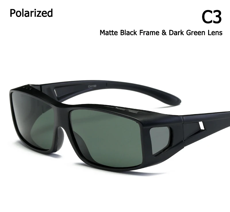 JackJad, Модные поляризованные линзы, для вождения, рыбалки, спортивные солнцезащитные очки, покрытие для близорукости, очки, солнцезащитные очки, очки Oculos De Sol - Цвет линз: C3 Polarized
