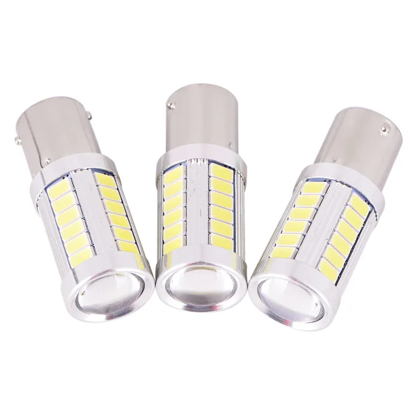 1 шт. 1156 BA15S P21W 33 Led 5630 5730 Smd красный белый желтый Автомобильный задний стоп
