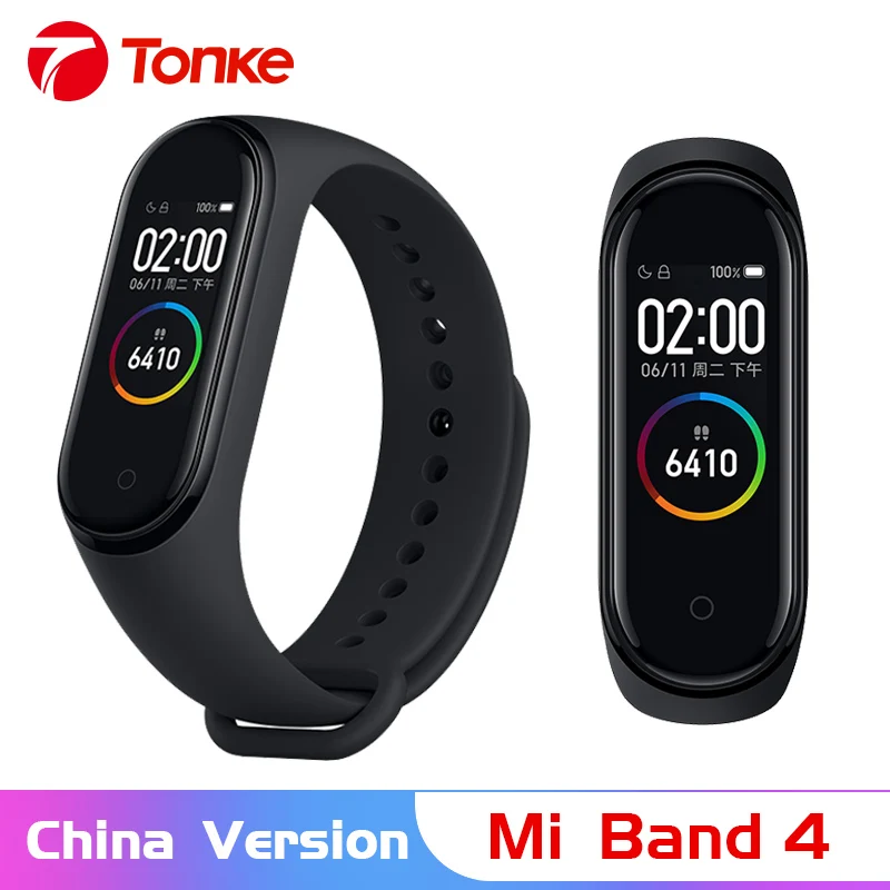 

CN Version Xiaomi Mi Band 4 Smart Bracelet Heart Rate Fitness 135mAh OLed Screen Bluetooth 5.0 Xiaomi Mijia