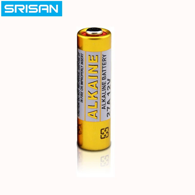 Srisan 20 шт. 27A 12 V сухая щелочная батарея L828 27AE 27MN A27 для дверного звонка, автосигнализации, музыкальными плеерами, автомобильный пульт дистанционного управления и т. д