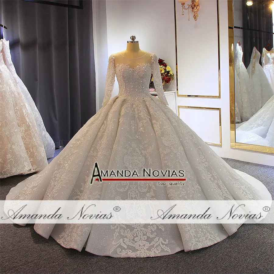 Vestido de Noiva Estilo Princesa, Roupa de Casamento Feminina Amanda  Novias Usado 90099017
