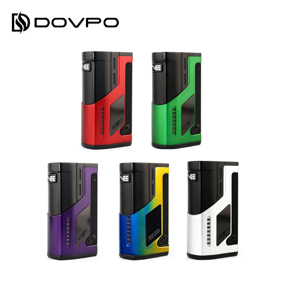 

Original DOVPO VEE VV Box MOD with LED Battery Level Indicator & VV Mode Form 1.0V To 8.0V No 18650 Battery E-cig Safer VV Mod