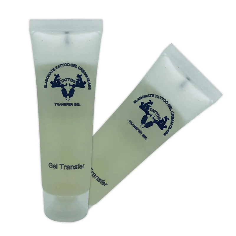 

New and High Quality 50ml Easy To Use Dries Fast Portable Tattoo Transfer Gel Safe Skin-friendly Mild Formula Stencil Stay TSLM1
