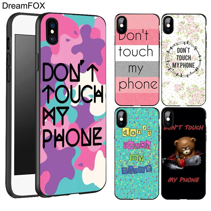 DREAMFOX L147 черный мягкий силиконовый чехол из ТПУ для Apple iPhone 11 Pro XR XS Max X 8 7 6 6S Plus 5 5S 5G SE