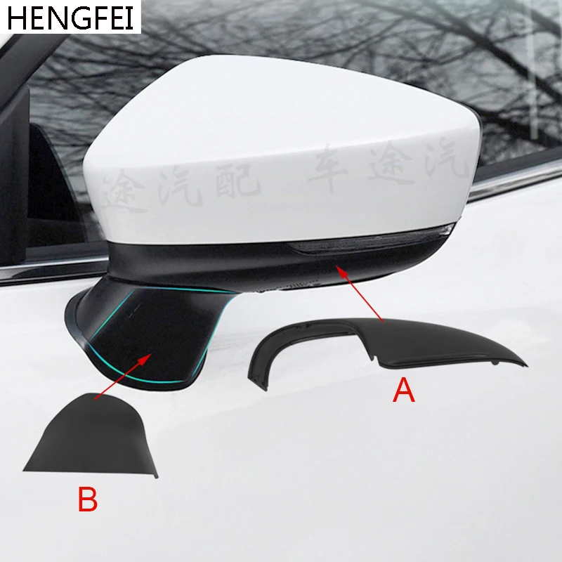 

Car parts Hengfei mirror housing mirror cover shell for Mazda 3 Axela 2017-2019 Rear view mirror bottom cover