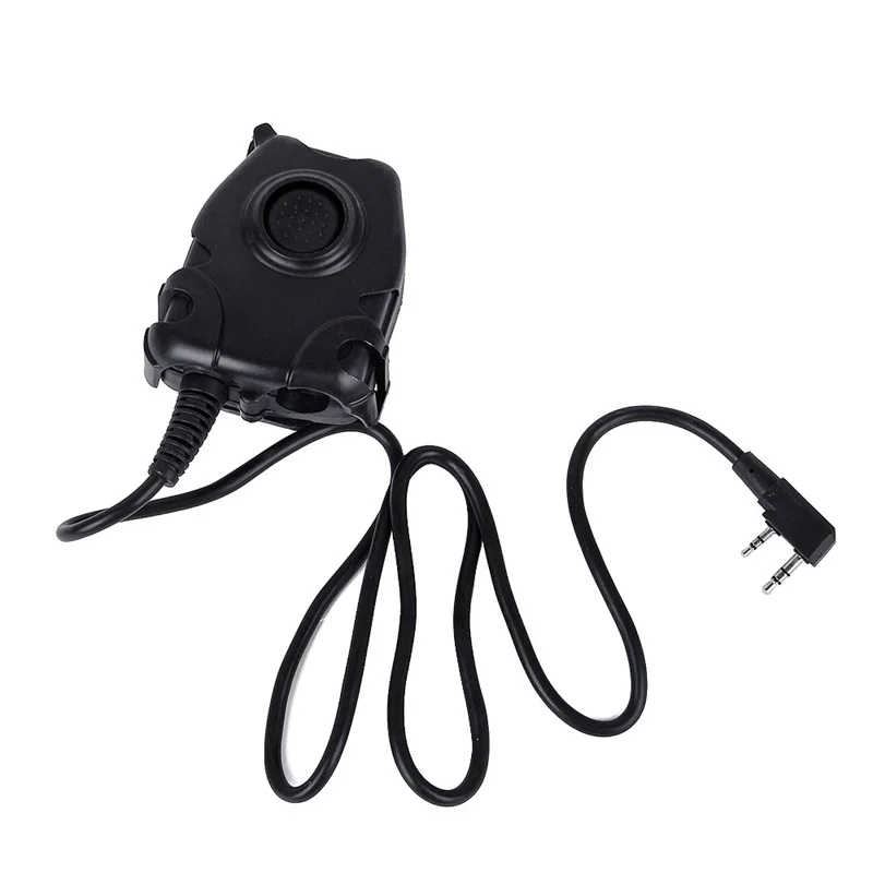 Waterproof-PTT-Cable-For-KENWOOD-K-Plug-for-Z-Tactical-Comtac-H50-MSA-SORDIN-H60-HD01