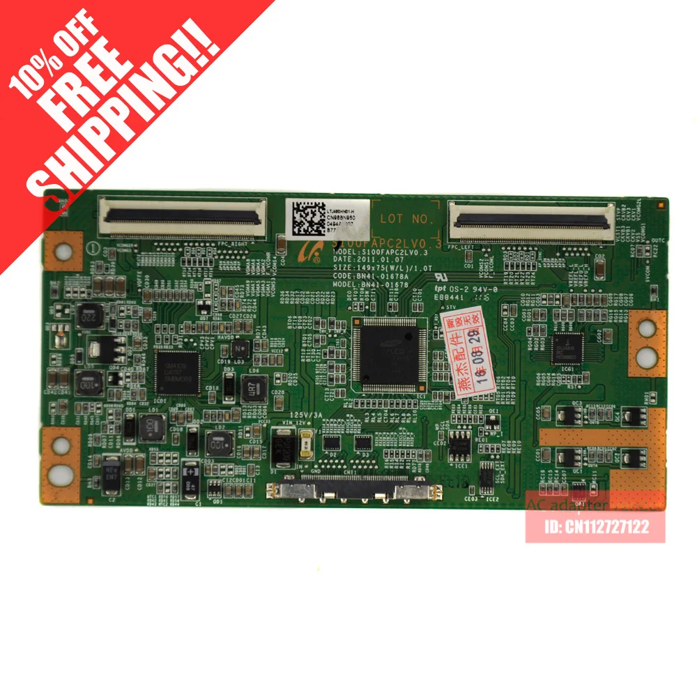 Для SAMSUNG UA40D5000PR S100FAPC2LV0.3 BN41-01678A LTF460HN01/L лоджик борд | Компьютеры и офис