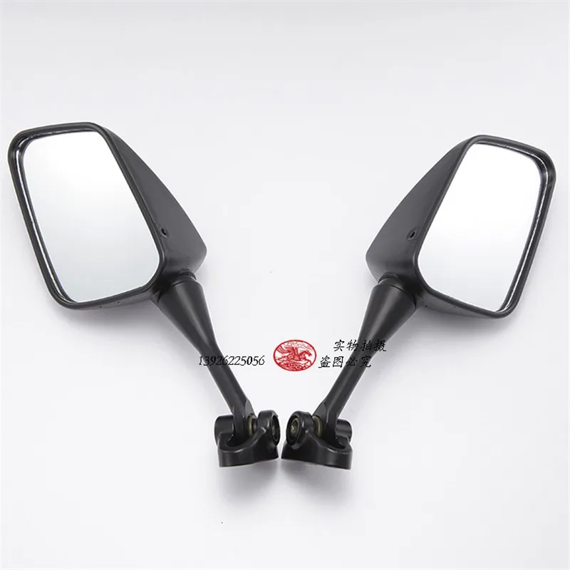 

1 pair Black Motorcycle Backup Mirror Scooter Mirrors Rearview Side Mirror Universal moto parts for Honda Suzuki Yamaha 8MM 10MM
