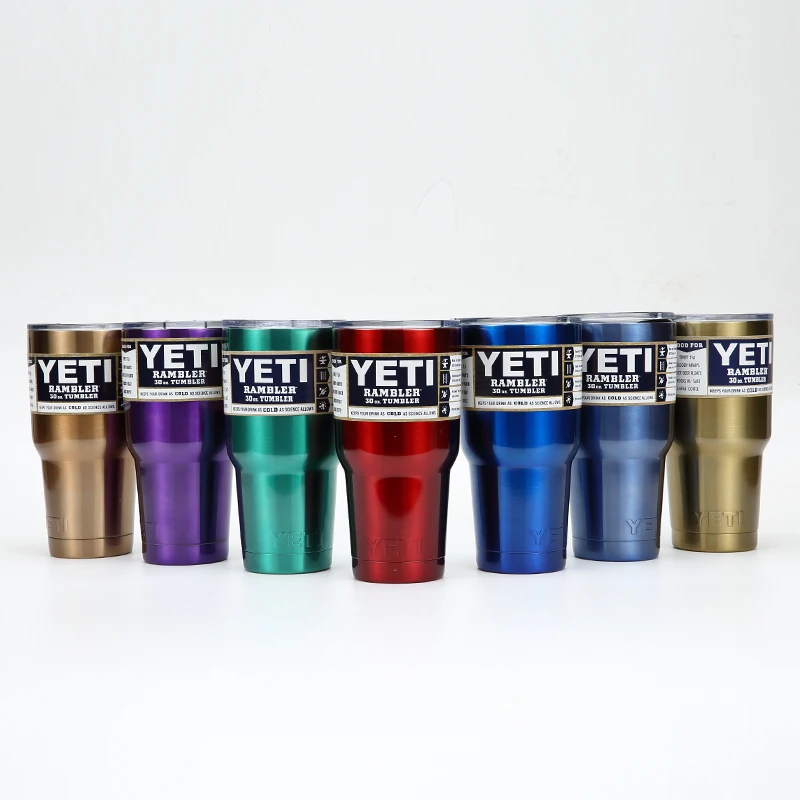 YETI Cups Rambler Tumbler 30 OZ Double Stainless Steel Tumbler Tea Cups And Mugs Yeti Cup Cooler Brown Travel Mug Coffee YETI Cups Rambler Tumbler 30 OZ Double Stainless Steel Tumbler Tea Cups And Mugs Yeti Cup Cooler Brown Travel Mug Coffee