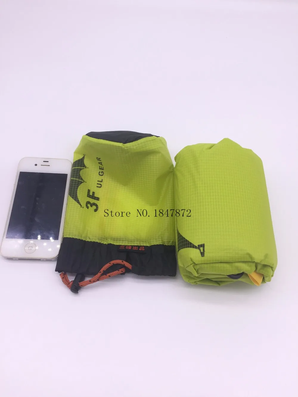 Capa de Chuva Acampamento ao ar Engrenagem Ultraleve Náilon Chuva Jaqueta Caminhadas Ciclismo Livre Mini Lona Multifuncional Sun Abrigo 3f ul 15d 13 Barraca de sol