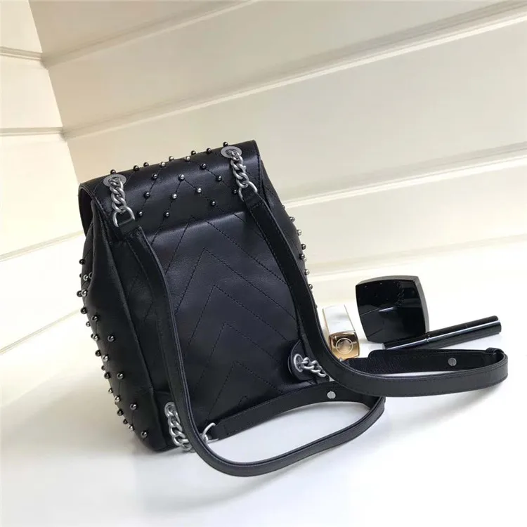 Mode La Célèbre De Designer À Simple Piste argent Noir Luxe Europe Sac Bagage Dos Marque Ww1147 Pliant Portable 45qCdwq