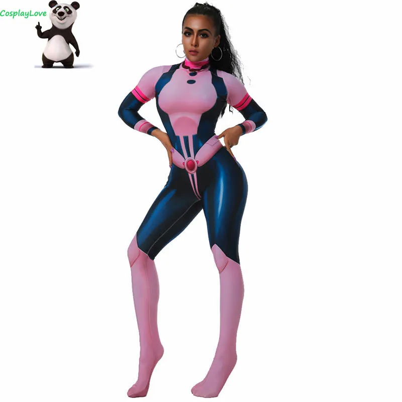

My Hero Academia Boku No Hero Akademia OCHACO URARAKA Zentai Suits Lycra Jumpsuit Spandex Halloween Cosplay Costume